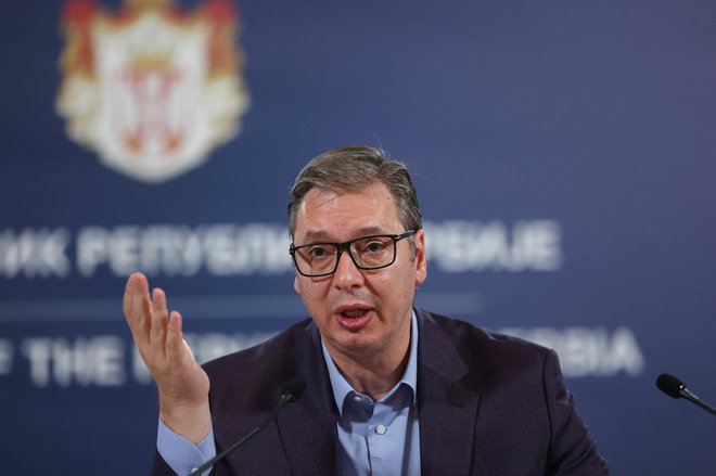 V pogovoru za RTS je Aleksandar Vučić dejal, da ne ve točno, koliko Srbov je bilo vpletenih v napad. FOTO: Zorana Jevtić/Reuters