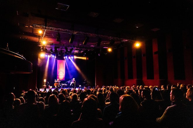 Zasebno gledališče SiTi Teater v BTC je pogosto polno zasedeno, na sezono pa imajo okoli 40 tisoč obiskovalcev. FOTO: Marko Alpner