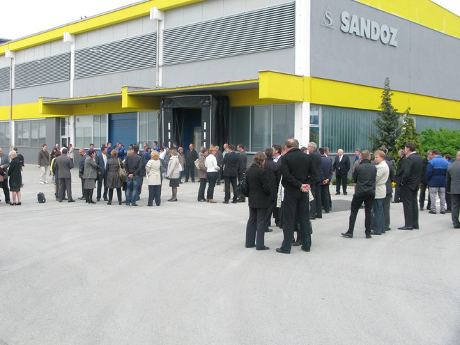 Sandoz je v Sloveniji, po številu zaposlenih, drugi največji farmacevt za Krko.
FOTO: Ivan Gerenčer/Delo