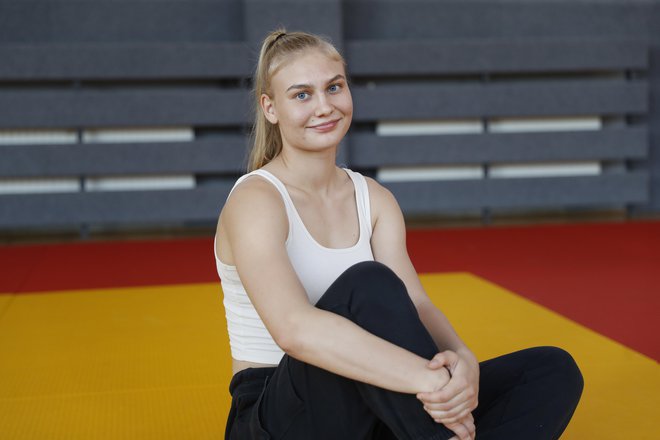 Nika Koren poudarja, da je judo več kot »zgolj« treningi in tekme. FOTO: Leon Vidic/Delo