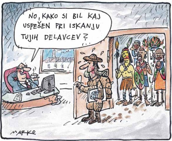 KARIKATURA: Marko Kočevar