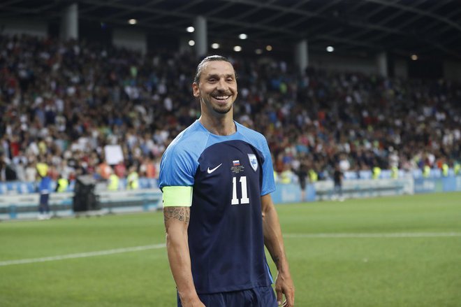 Zlatan Ibrahimović je nedavno igral tudi na dobrodelni tekmi v Ljubljani. FOTO: Leon Vidic