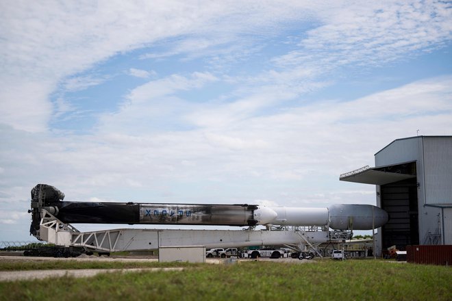 Sondo bodo izstrelili s falconom heavy. FOTO: Aubrey Gemignani/Nasa/AFP