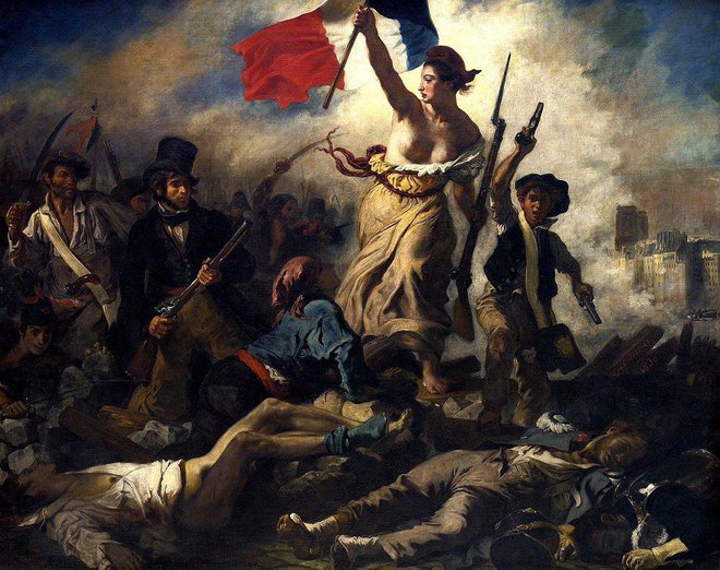 Eugene Delacroix: Svoboda vodi ljudstvo, 1830. FOTO: promocijsko gradivo