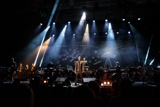 Simfonično delo skupine Laibach Alamut je krstno izvedbo doživelo lani na Festivalu LJubljana. FOTO: Sandi Fišer/arhiv Festivala Ljubljana