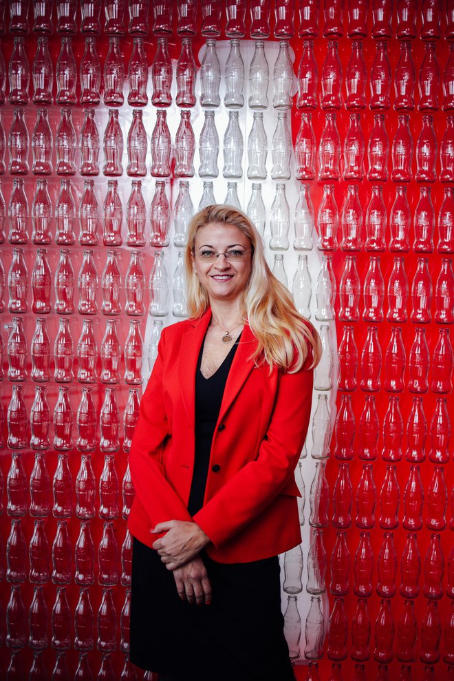 Direktorica Coca-Cola HBC Dora Strezova Nikolova je prepričana, da je v regiji dovolj talentov.
FOTO: Vedran Peteh/Cropix