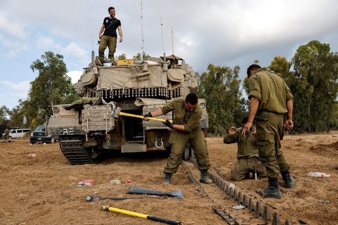 Izraelski vojaki. FOTO: Amir Cohen /euters