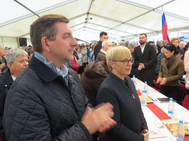 Predsednica republike Nataša Pirc Musar je napovedala, da se bo vedno zavzemala za pravice žensk in enakost spolov. FOTO: Bojan Rajšek/Delo