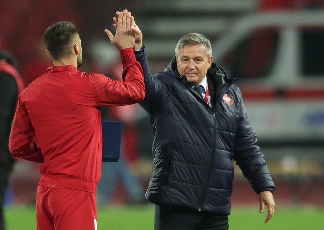 Dragan Stojković dobro poveljuje srbski reprezentanci. FOTO: Marko Djurica/Reuters