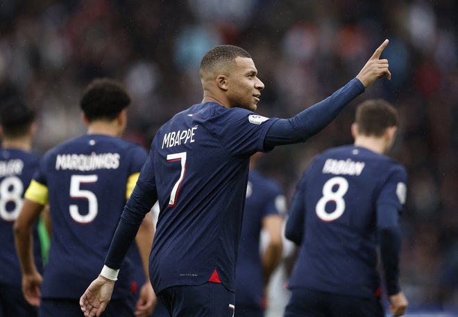 Kylian Mbappe je načel mrežo Strasbourga. FOTO: Benoit Tessier/Reuters