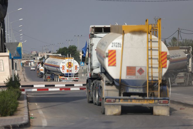 Popolna izraelska blokada je že po nekaj dneh povzročila nepopisno humanitarno katastrofo. FOTO: Mohamed Abed/AFP