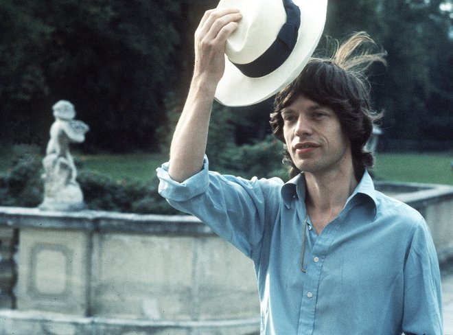 Mick oktobra 1973 na Dunaju. 50 let kasneje lahko rečemo samo: klobuk dol! FOTO: Anwar Hussein/PA Images/Reuters Connect