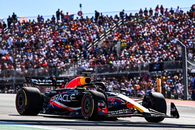 Max Verstappen je pri 26 letih že vpisal 50 zmag v formuli 1. FOTO: Chandan Khanna/AFP