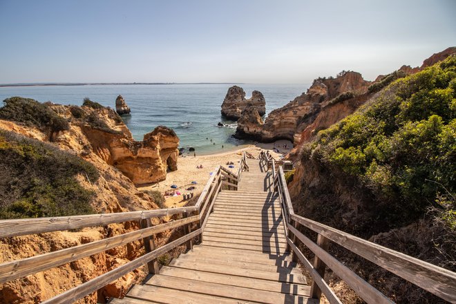 Praia do Camilo v bližini Lagosa. FOTO: Shutterstock