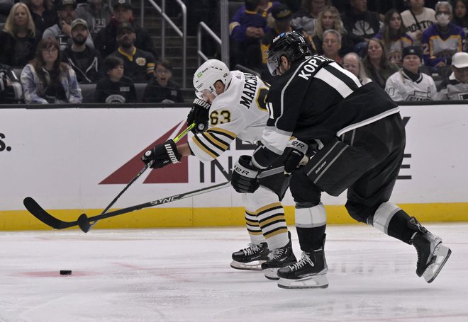 Kopitar je po šestih tekmah v sezoni pri šestih točkah. FOTO: Alex Gallardo/Usa Today Sports, Reuters