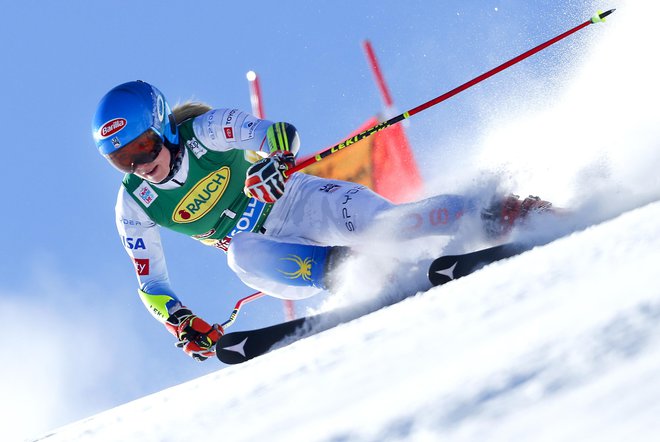 Mikaela Shiffrin je najuspešnejša tekmovalka v zgodovini alpskega smučanja. FOTO: Matej Družnik/Delo
