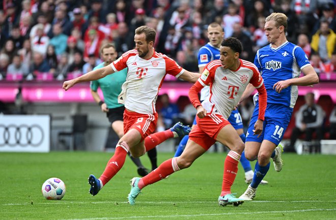 Harry Kane je v strelski formi. FOTO: Angelika Warmuth/Reuters