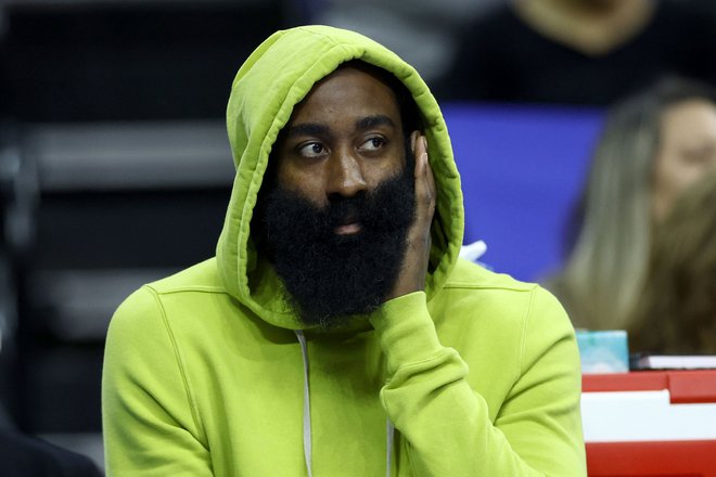 James Harden znova menja sredino. FOTO: Tim Nwachukwu/Getty Images via AFP