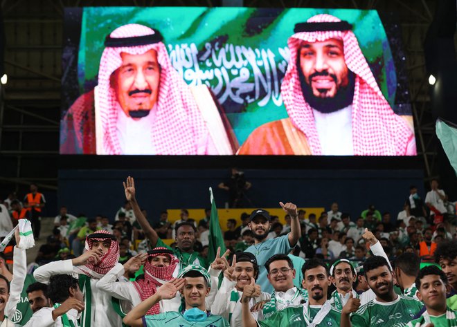Savdski princ Mohamed Bin Salman je glavni podpornik razcveta nogometa v tej državi, poganjajo pa ga seveda preštevilni milijoni dolarjev. FOTO: Ahmed Yosri/Reuters