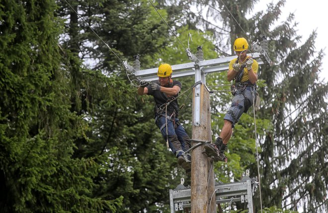 V Sloveniji bi morali pravočasno povečati zmogljivosti omrežja, da bi gospodinjstva, podjetja in drugi uporabniki lahko izvedli naložbe. Foto Blaž Samec