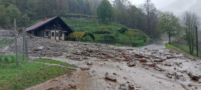 Prizori iz Baške grape. FOTO: Aljaž Leban/Regijski štab CZ za severno Primorsko