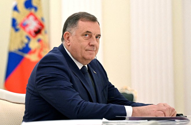 Milorad Dodik in njegova družina so močno vpeti v poslovanje z državnimi podjetji in ustanovami ter sodijo v krog najbogatejših ljudi v Republiki Srbski. FOTO: Alexey Filippov/Reuters