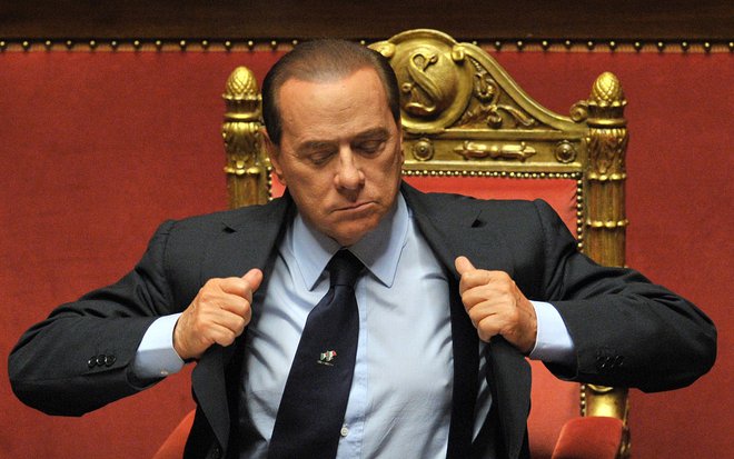 Odkar je 12. junija Silvio Berlusconi preminil, se v Italiji marsikaj spreminja, FOTO: Alberto Pizzoli/AFP