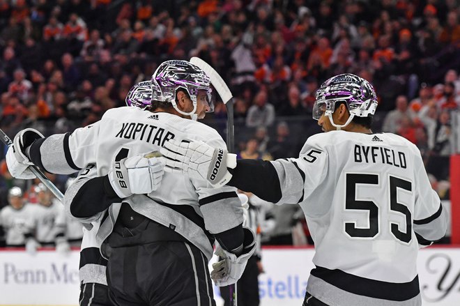 Anže Kopitar je s Kralji iz Los Angelesa odlično štartal v sezono. FOTO: Eric Hartline/USA Today Sports