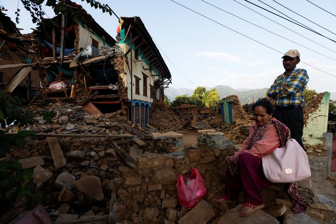 Jajarkot po potresu. FOTO: Navesh Chitrakar/Reuters