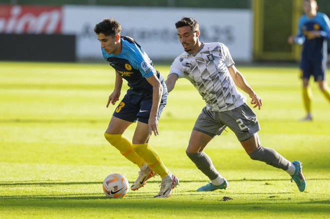 Jorge Silva se je vrnil na desni bok Olimpije. FOTO: Voranc Vogel