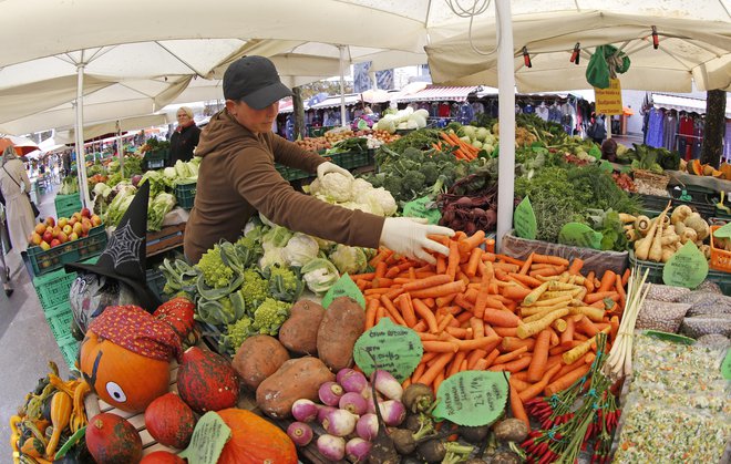 Lani so bile za nevarno živilo označene le slovenske češnje s preseženo vrednostjo ostankov dveh pesticidov. FOTO: Matej Družnik/Delo