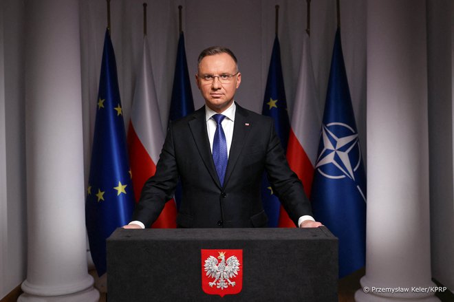 Poljski predsednik Andrzej Duda FOTO: Przemyslaw Keler via Reuters