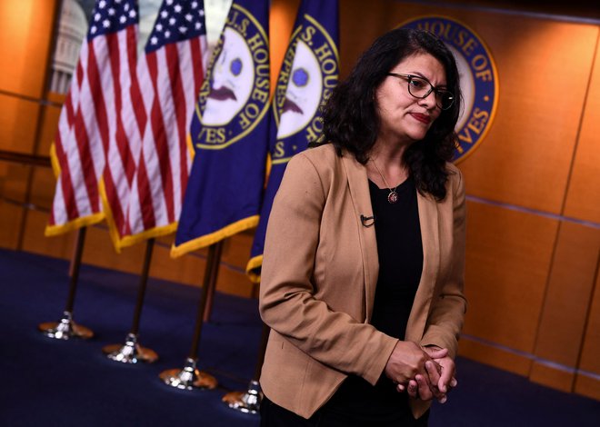 Demokratka Rashida Tlaib FOTO: Brendan Smialowski/AFP