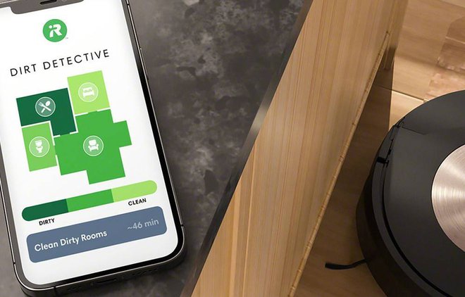 Povežite svoj robotski sesalnik Roomba z aplikacijo iRobot HOME. FOTO: iRobot