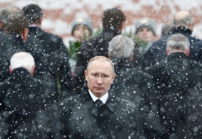 Odločitev o odstopu Ruske federacije od pogodbe o konvencionalnih oboroženih silah v Evropi je že maja sprejel ruski predsednik Vladimir Putin. FOTO: Sergej Karpuhin/Reuters
