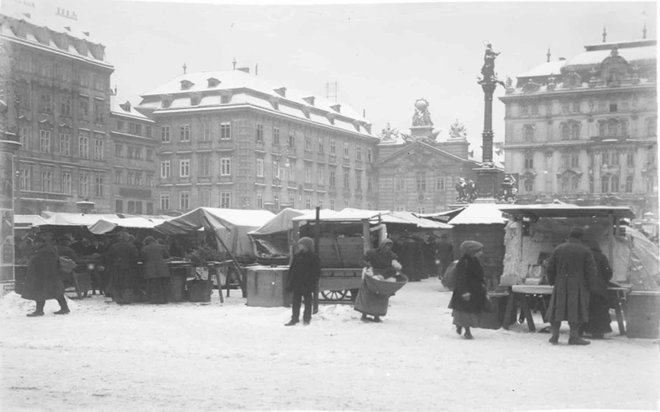 V starih časih so bili adventni sejmi na Dunaju le na trgih okoli katedrale sv. Štefana v zgodovinskem središču mesta. Foto Wienna info