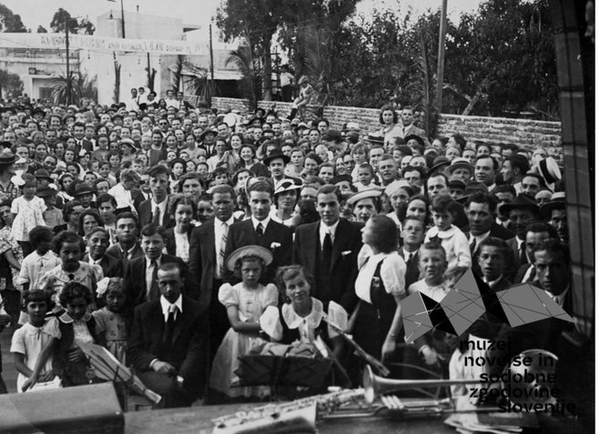 Odprtje slovenskega delavskega doma v Buenos Airesu leta 1938

FOTO: avtor neznan, hrani Muzej novejše in sodobne zgodovine Slovenije