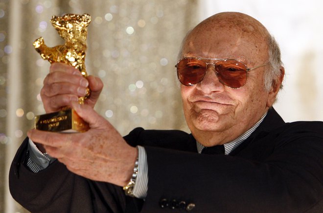 Francesco Rosi je na filmskem festivalu v Berlinu leta 2008 dobil nagrado za življenjsko delo. FOTO: Tobias Schwarz/Reuters