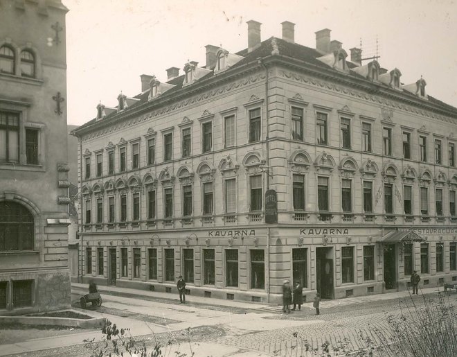 Hotel Evropa je zacvetel med obema vojnama. FOTO: Zgodovinski arhiv Celje