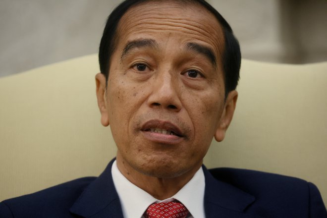 Indonezijski predsednik Joko Widodo FOTO: Leah Millis/Reuters