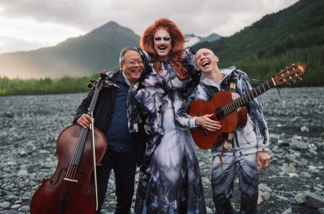 Yo-Yo Ma, Pattie Gonia in Quinn Christopherson želijo tudi z glasbo opozoriti na posledice podnebnih sprememb. FOTO: osebni arhiv ustvarjalcev