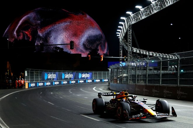 Max Verstappen bo začel z drugega štartnega položaja. FOTO: Chris Graythen/AFP