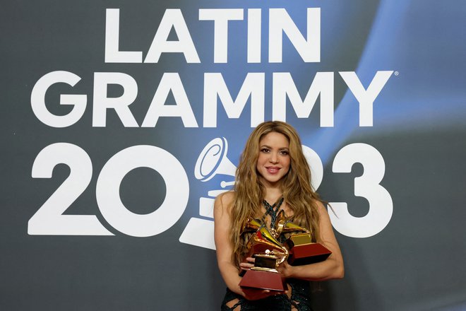 Prejšnji teden je v Španiji s tremi nagradami slavila na 24. podelitvi grammyjev za latinskoameriško glasbo. FOTO: Jon Nazca/ Reuters