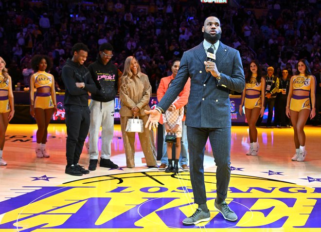 Športni milijarder LeBron James ima lepe izkušnje z vlaganjem v športne klube, med drugim je pri Liverpoolu že krepko zaslužil. FOTO: Jayne Kamin-oncea/Usa Today Sports