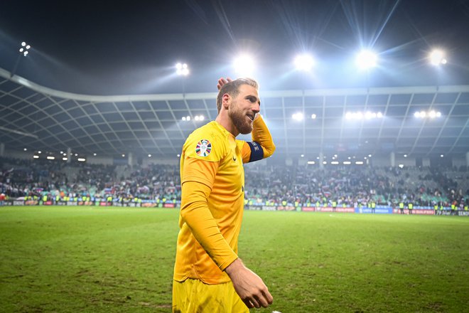 Jan Oblak je novinec na lestvici najbogatejših. FOTO:  Jure Makovec/AFP