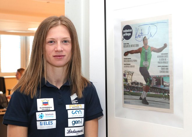 Tina Šutej in Kristjan Čeh sta bila izbrana za atleta leta 2023. FOTO: Marko Feist