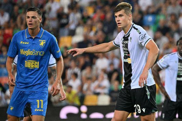 Jaka Bijol z Videmčani drži rekord po remijih od začetka lanske sezone v ligah elitne peterice. FOTO: Udinese