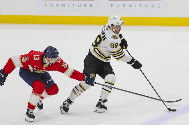 David Pastrnak je vodilni češki as v NHL. FOTO: Sam Navarro/ USA Today Sports