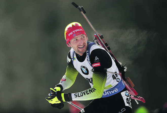 Jakov Fak je že dobro desetletje vodilni slovenski biatlonec.FOTO: Matej Družnik/Delo