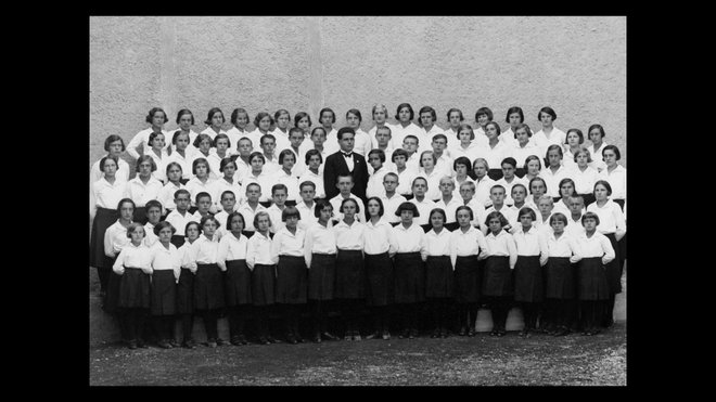 Trboveljski slavček je bil leta 1936 izbran za najboljši zbor v Evropi, celo boljši od Dunajskih dečkov. Foto TVS